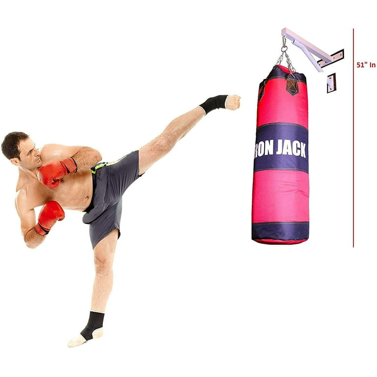 AURION Strong Punching Bag Unfilled/Boxing Bag MMA Sparring Punching  Training Kickboxing Muay Thai with Heavy Chain