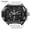 Black+white, variant on Unisex Watch Dual Display Sport Watch with Stopwatch Alarm Countdown and LED Backlight for Daily and Outdoor