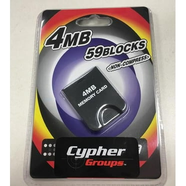 Gamecube Memory Card 4MB 59 Blocks
