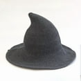 thumbnail image 3 of DPTALR Hot Selling Wizard Summer Halloween Witch Hat Tip Foldable Hat, 3 of 3