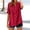 A1 Watermelon Red, variant on linen blouses for women Roll Up Short Sleeve Womens Cotton Linen Button Down Shirts linen tunic tops for women Floral Print Linen Shirts Collared Roll Up Tunic V Neck Blouses Pink XL