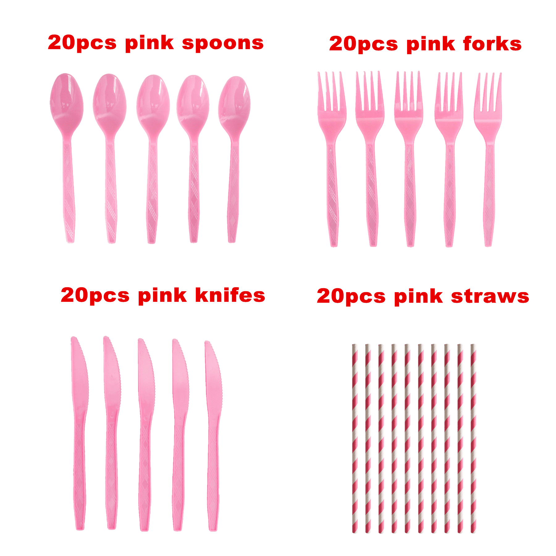 161 Pcs Pink God Bless Tableware Set, Baptism First Holy Communion Party Decorations Supplies for Newborn Baby Shower, Baptism Church Cross White Floral, Serves 20 Guests