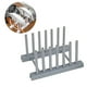 thumbnail image 4 of Escurridor de platos, estante de almacenamiento de cocina, soporte para platos y tazas, exhibidor, escurridor, organizador de almacenamiento de cocina (Gris), 4 of 7