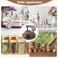 thumbnail image 5 of 3-Tier Wooden Desktop Organizer, Vertical Space-Saving Makeup Perfume Coffee Mug Display Shelf, Bathroom Vinity Kitchen Storage Rack, Easy Assembly Wood Stand, 7.9 x 7.9 x 4.9 in, 5 of 5