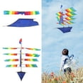 thumbnail image 1 of 3D Sailboats Kites, Flying Kite Foldable  For Outdoor, 1 of 8