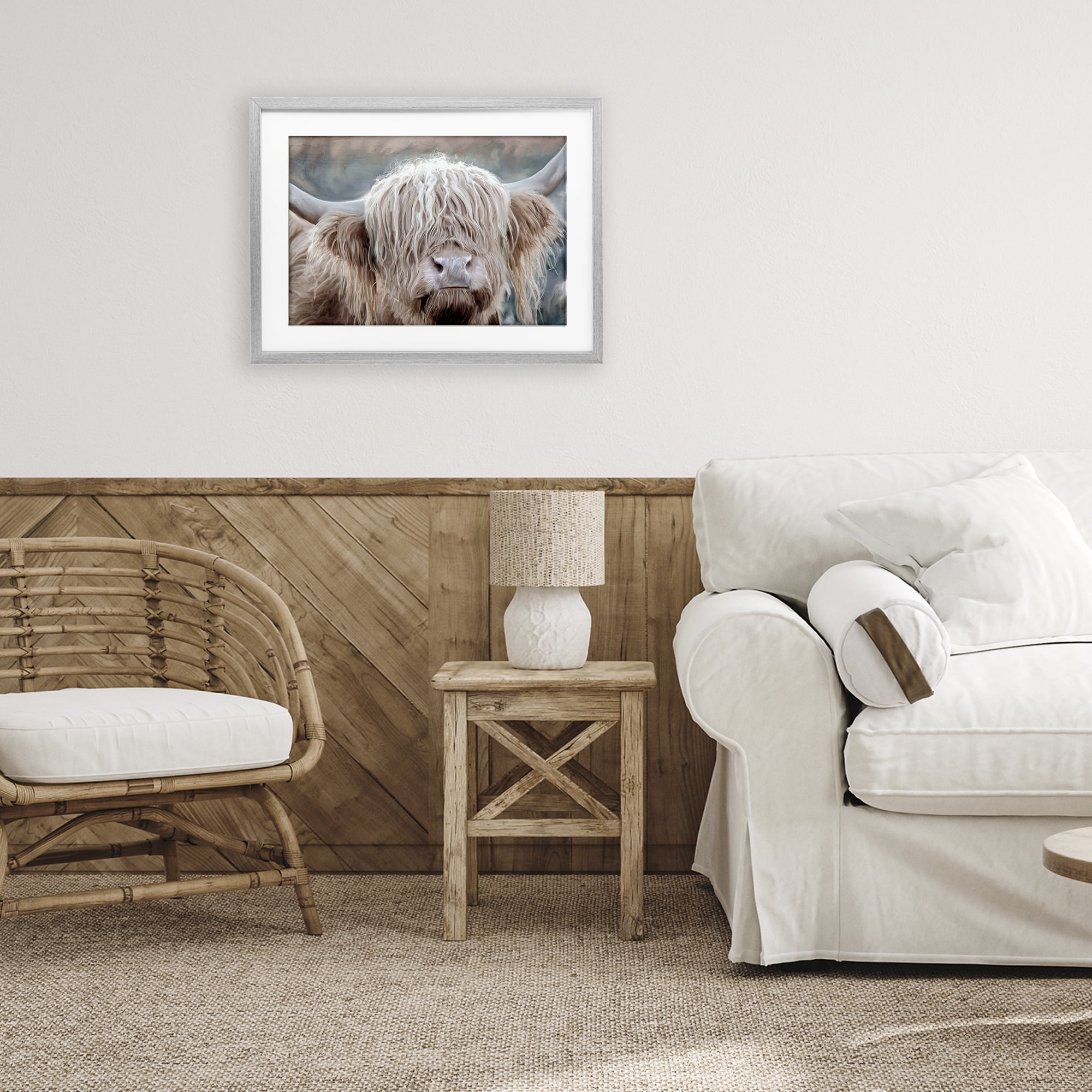 Stupell Industries In the Highlands Photograph Gray Framed Print Under Glass, design by Kim Allen
