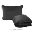 thumbnail image 3 of HaoXun 1 Pc Two-In-One Foldable Travel Blanket - Portable Nap Blanket for Outdoor, Airplane, Office, and Home Use, Polyester Material, 50 x 59.84 Inches, 3 of 6