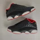 thumbnail image 2 of Ni - ke Ni - ke Air Jordan 13 Retro Low Black Metallic Gold Red White 310810-027 Men's 10.5, 2 of 5