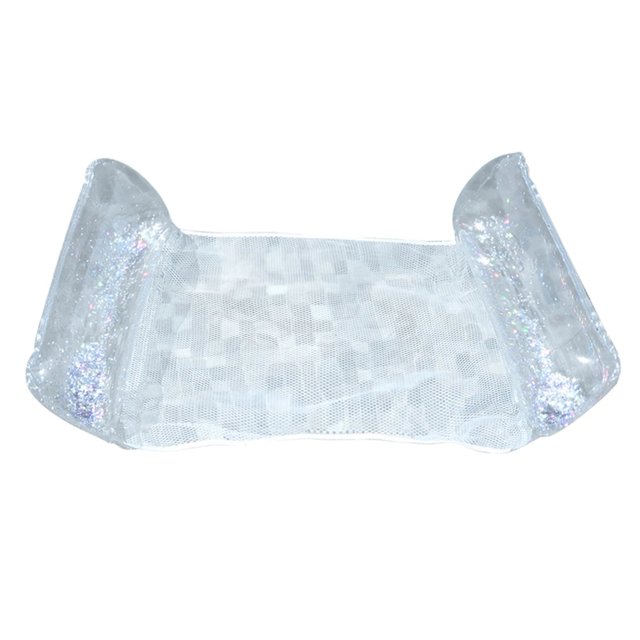 Summer Swim Inflatable Floating Water Mattresses Hammock Stripe Lounge Chairs Pool Water Sports Toys Floating Mat Pool Toys Kids DMH