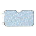 thumbnail image 7 of Balery Rabbit And Bird Print Car Windshield Sun Shade,Windshield Sunshade for Car Pickup Truck SUV Accessories-, 7 of 7