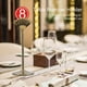 thumbnail image 3 of Soporte Para Números De Mesa De Acero Inoxidable, Elegante Diseño En Forma De Abanico, Tarjeteros Duraderos Para Decoración De Bodas, Fiestas, Restaurantes, Dorado, 8 Pulgadas,, 3 of 7