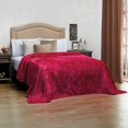 thumbnail image 2 of Cobertor Para King Size Ligero Diseño Victoria Vino beige Elefantito E28825, 2 of 2