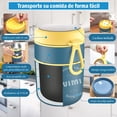 thumbnail image 3 of Lonchera Térmica De Acero Inoxidable VIMI 710ml Incluye Una Cuchara, 3 of 8