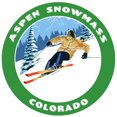 thumbnail image 1 of Aspen Snowmass, Colorado Skier Decorative Car Truck Decal Window Sticker Vinyl Die-Cut Wildlife Travel Adventure Vacation Tourist Souvenir, 1 of 2