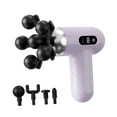 thumbnail image 4 of MERIGLARE Deep Tissue Muscle Relaxer 8 Speeds Electric Massager for Shoulder Neck Body Violet, 4 of 7