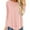 A-05 Light Pink, variant on HOWCOME Fall Long Sleeve Side Split Casual Loose Tunic Womens Blouses