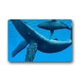 thumbnail image 1 of RYLABLUE Tapis de Sol Intérieur Extérieur Whale 30x18 Pouces, 1 of 1
