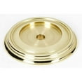 thumbnail image 5 of Alno A616-38 Charlie's 1-1/2" Round Solid Brass Cabinet Knob Backplate - Bronze, 5 of 7