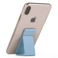 thumbnail image 1 of PANDACO Poignée et Support pour Téléphone Pliables et Rabattables Bleu Pastel, 1 of 5