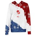 thumbnail image 5 of Pntutb Moda Mujer Navidad Impreso Blusa Suelta De Manga Larga Tops Casuales Sudaderas Con Capucha Pntutb Pntutb-5456, 5 of 5