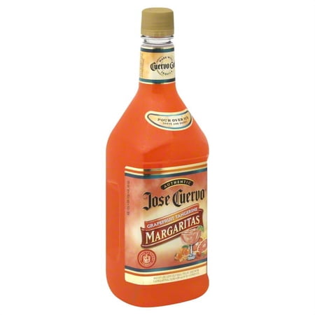 Jose Cuervo Authentic Grapefruit & Tangerine Margarita Cocktail, 1.75 L