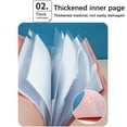 thumbnail image 4 of Holloyiver A4 Plastic File Folders, Envelope Expanding File Wallet Document Organizer with Snap Closure & Label Pocket, A4 Waterproof File Pouch for School Office Work Home Organization, 4 of 9