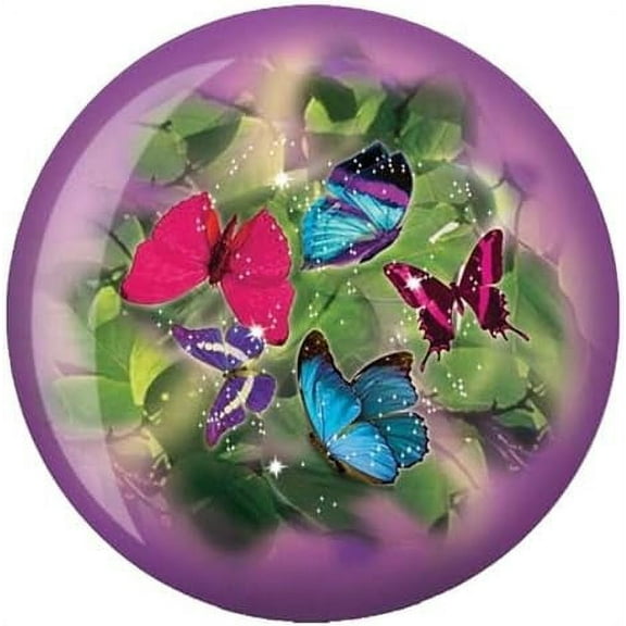 Butterflies Glow Viz-A-Ball Bowling Ball (6lbs)
