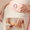 thumbnail image 2 of Jinsinto Portable Cordless Heating Pad, Electric Waist Belt Device, Fast Heating Pad with 4 Heat Levels and 5 Massage Modes, Back or Belly Heating Pad for Women and Girl, 2 of 6