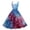 Light Blue, variant on HAJWOH Women Independence Day Dresses 50s 60s Vintage Sleeveless Star and Stripe Print Cocktail Swing Dress Retro Patchwork Midi Evening Dress Multicolor XXXL