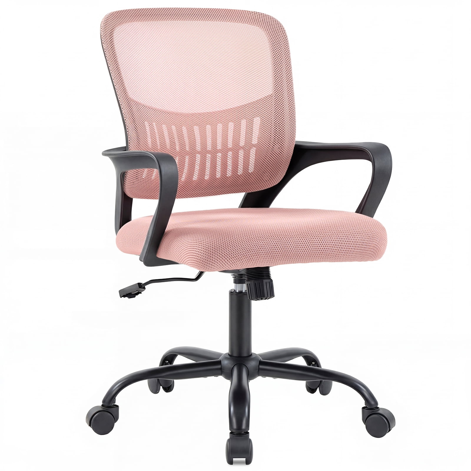 Ergonomic Adjustable Back Computer Chair with Lumbar Support and Armrests - Multiple Colors