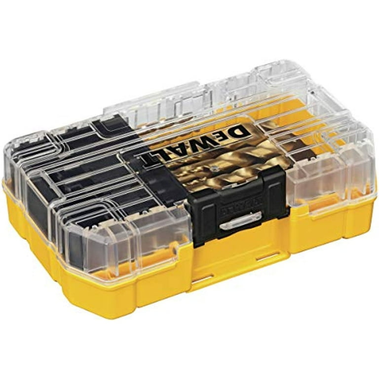 DEWALT DW1354 14-Piece Titanium Pilot Point Drill Bit Set