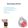 thumbnail image 3 of Ergodyne 3 Inch Wristlet, WRIST SUPPORT Colour Black - 2 Each, 3 of 4