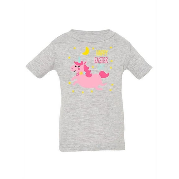 Happy Easter Day Unicorn T-Shirt Infant -Image by Shutterstock,  24 Months