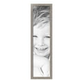 thumbnail image 2 of ArtToFrames 10" x 40" Silver Picture Frame, 10x40 inch Silver MDF Poster Frame (WOM-4642), 4 Pack, 2 of 7