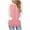 Pink, variant on FAIWAD Hoodies for Women Long Sleeve Drawstring Hooded Pullover Tops Trendy Color Block Sweatshirts with Pockets
