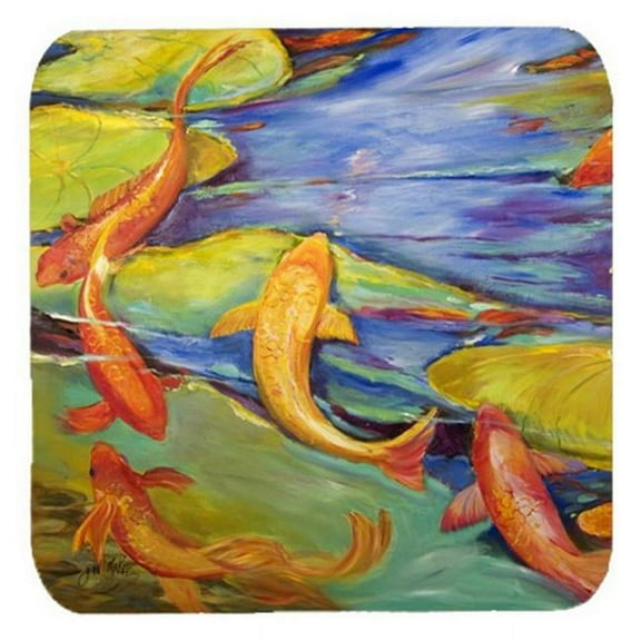Koi Foam Coasters, Set Of 4