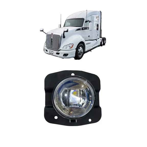 Kenworth T680 fog light #17028 - set of 2 fog lights