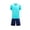 Sky Blue, variant on Boys Soccer Jersey Set Kids Football Training Uniform 2 Piece Quick Dry T Shirt and Shorts Set Youth Sports Kit Blue 10-11Years