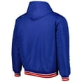 thumbnail image 3 of Men's JH Design Royal Chicago Cubs Reversible Fleece Full-Snap Hoodie Jacket, 3 of 6