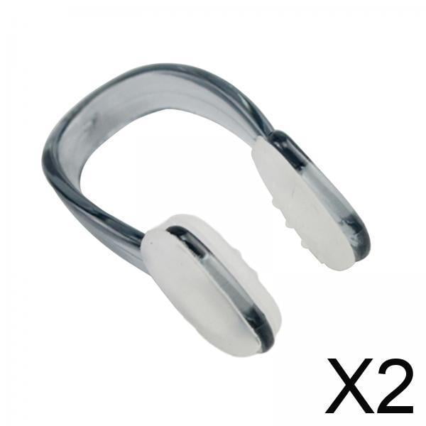 Clips para la nariz, de natación enchufables en la nariz adultos mujeres hombres,Clips para la nariz de natación Tapones de silicona para la nariz portátil,Clip de nariz para