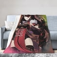 thumbnail image 2 of Super Soft Flannel Throw Beidou Genshin Impact Blanket 40"X30" For Bed, Sofa, Camping, Cold Cinema Or Travel,Gift For Your Family And Friend, 2 of 8