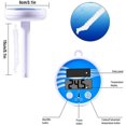 thumbnail image 5 of Termómetro flotante para piscinas: termómetro de temperatura de piscina fácil de leer, termómetro solar digital para piscinas, 5 of 5