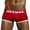 Red, variant on Tbopshirt Men's Underwear Briefs,Mens Underwear Shorts Underpants Letter Pouch Soft Briefs Panties,Mens Gift