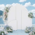 thumbnail image 3 of EastVita Wedding Arch Cover Spandex Fitted Arch Covers Round Top Chiara Arch Backdrop Cover for Baby Party Birthday Banquet Shower-1PC, 3 of 7