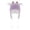 1-Purple4722, variant on XIAOCHA Reindeer‑Ear Trapper Hat for Women Plush Hats Party‑Ready Fall‑Winter Bonnet,Black