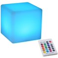 thumbnail image 2 of 4" LED cube Night Light, 16 colors and Remote Control, Battery Ambient light, Ambient light, Children and Girls Night light, 2 of 3
