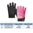 thumbnail image 3 of Kids Fingerless Bike Gloves - Breathable Half Finger Sports Gloves for Cycling, Skating & Outdoor Activities - Non- Grip, Durable & Comfortable - Unisex Youth Gloves for Boys Girls, 3 of 9