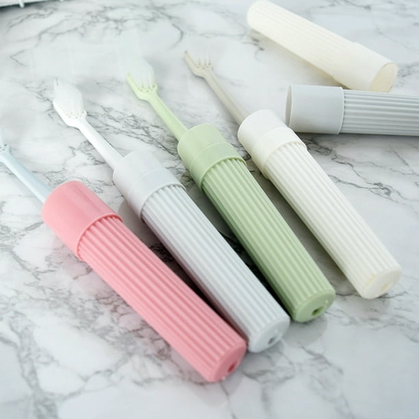 Étui de brosse à dents de voyage léger Portable anti-poussière porte-brosse  à dents boîte de rangement vert 