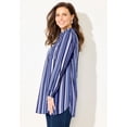 thumbnail image 3 of Catherines Women's Plus Size Breezeway Half-Zip Tunic, 3 of 6