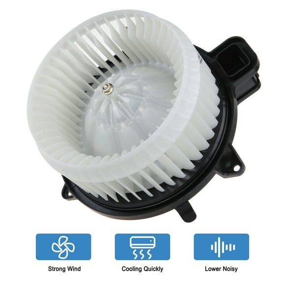 ECCPP Fit for Ford HVAC Plastic Heater Blower Motor ABS w/Fan Front for 2010-2012 for Ford Fusion /2010-2012 for Lincoln MKZ /2010-2011 for Mercury Milan